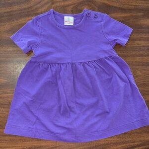 Hanna Andersson Vibrant Purple Kids Dress